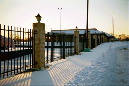Four Bears Water Park - Main Building From Karen Pier Hunt (newer photo)